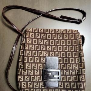 Fendi Zucchino Crossbody Bag